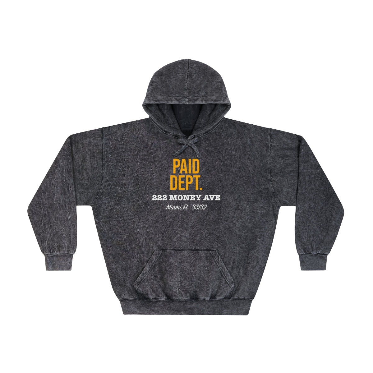 PAID DEPT. Unisex Mineral Wash Hoodie