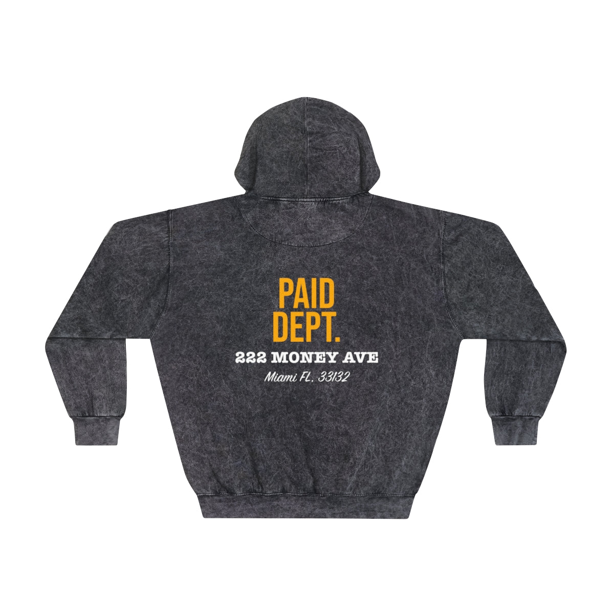 PAID DEPT. Unisex Mineral Wash Hoodie