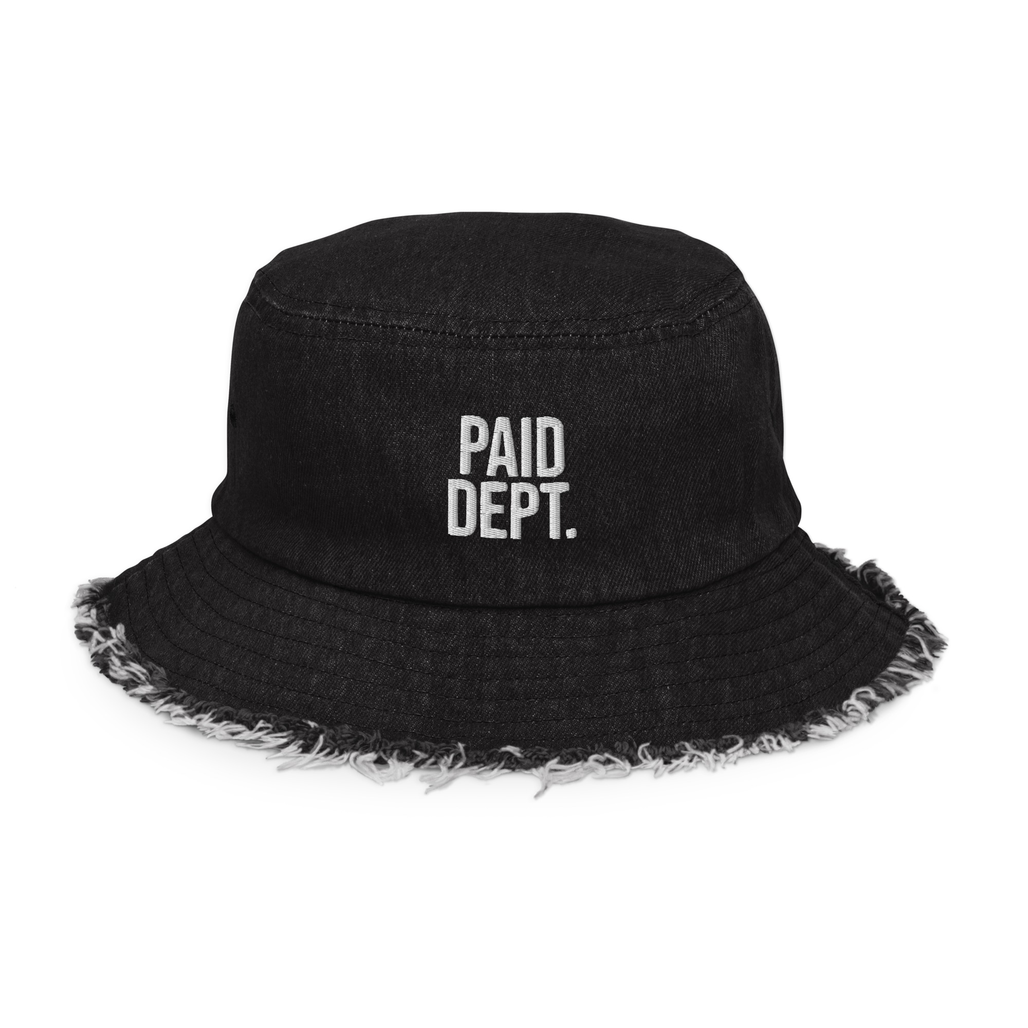 PAID DEPT. Bucket Hat (White)