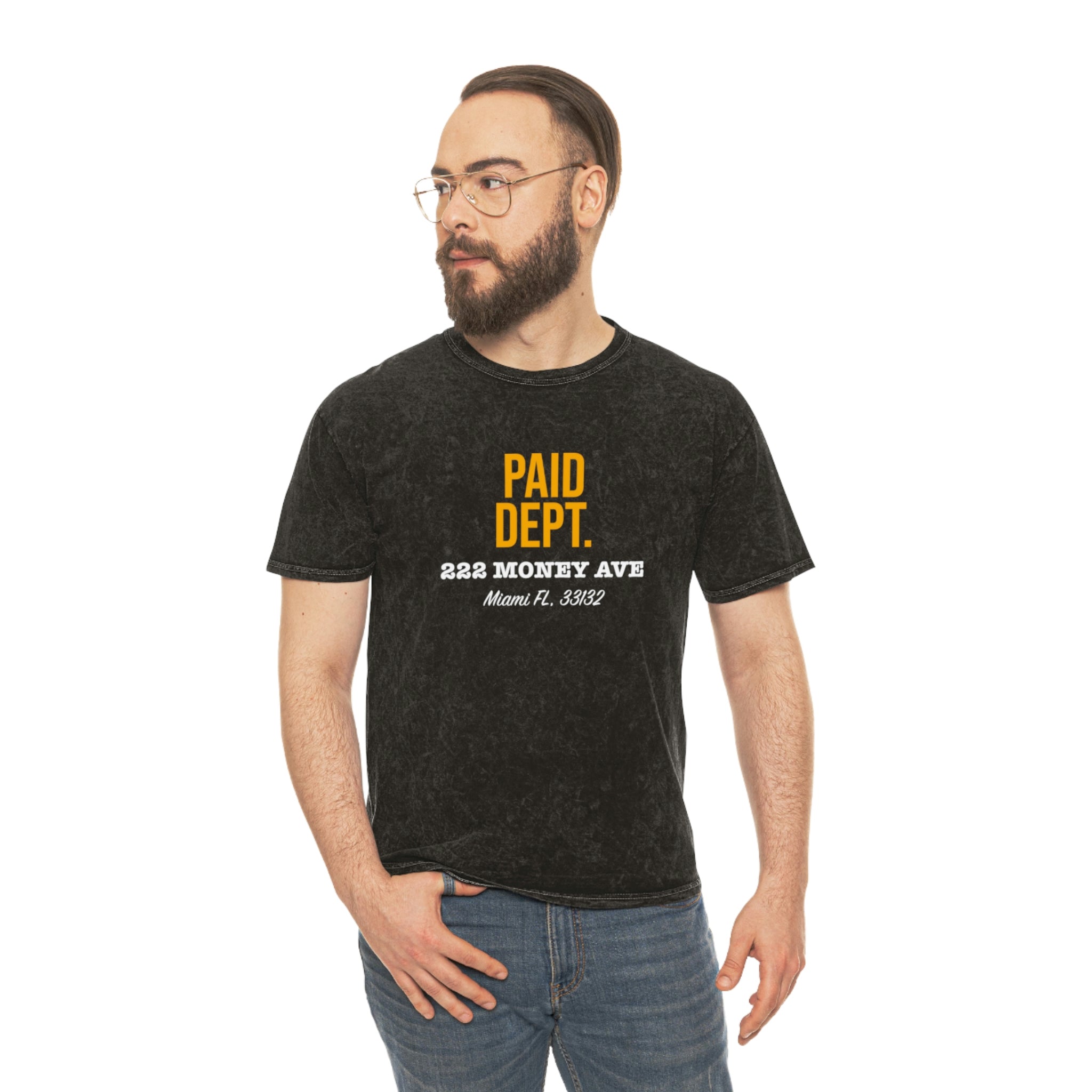 PAID DEPT. Unisex Mineral Wash T-Shirt