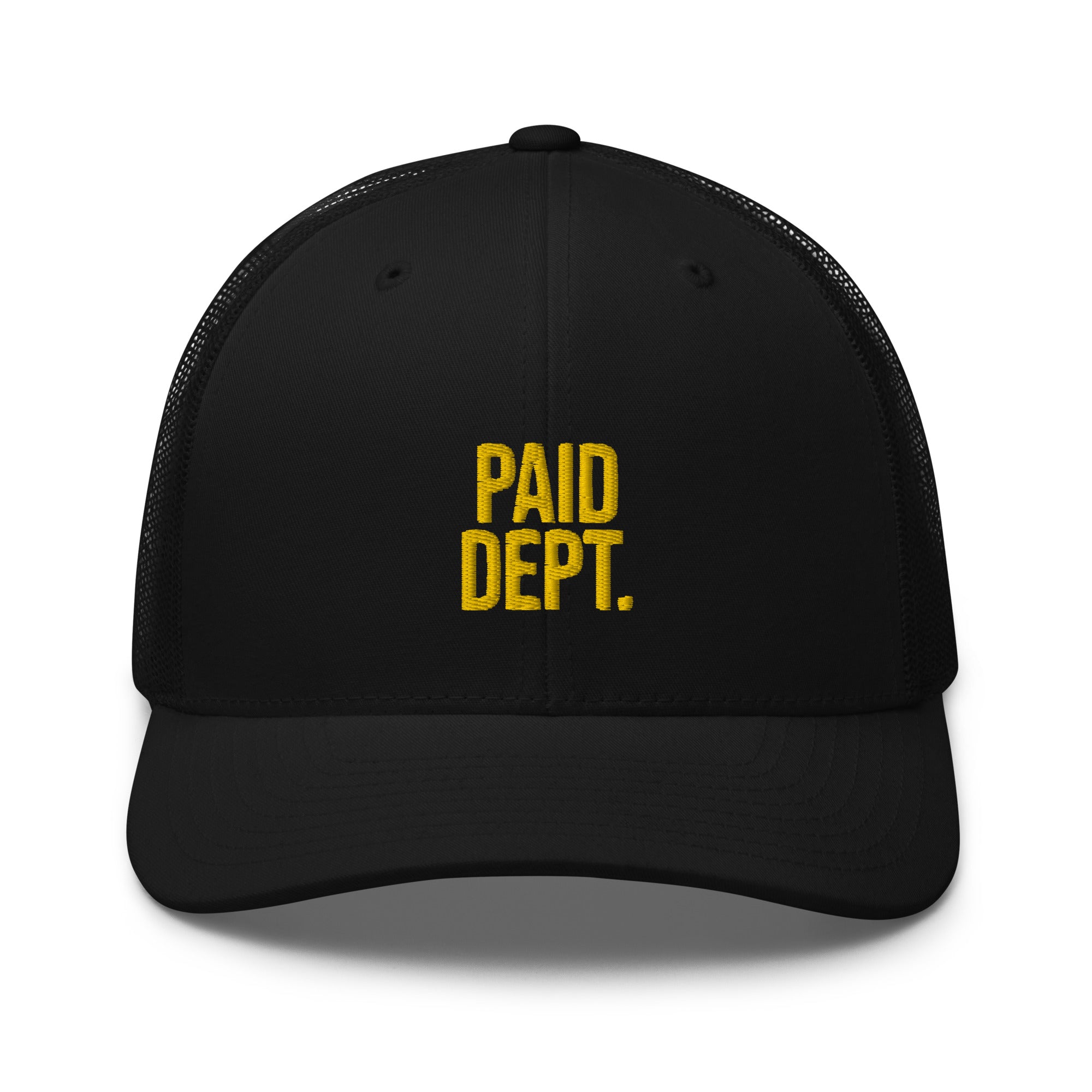 PAID DEPT. Trucker Cap