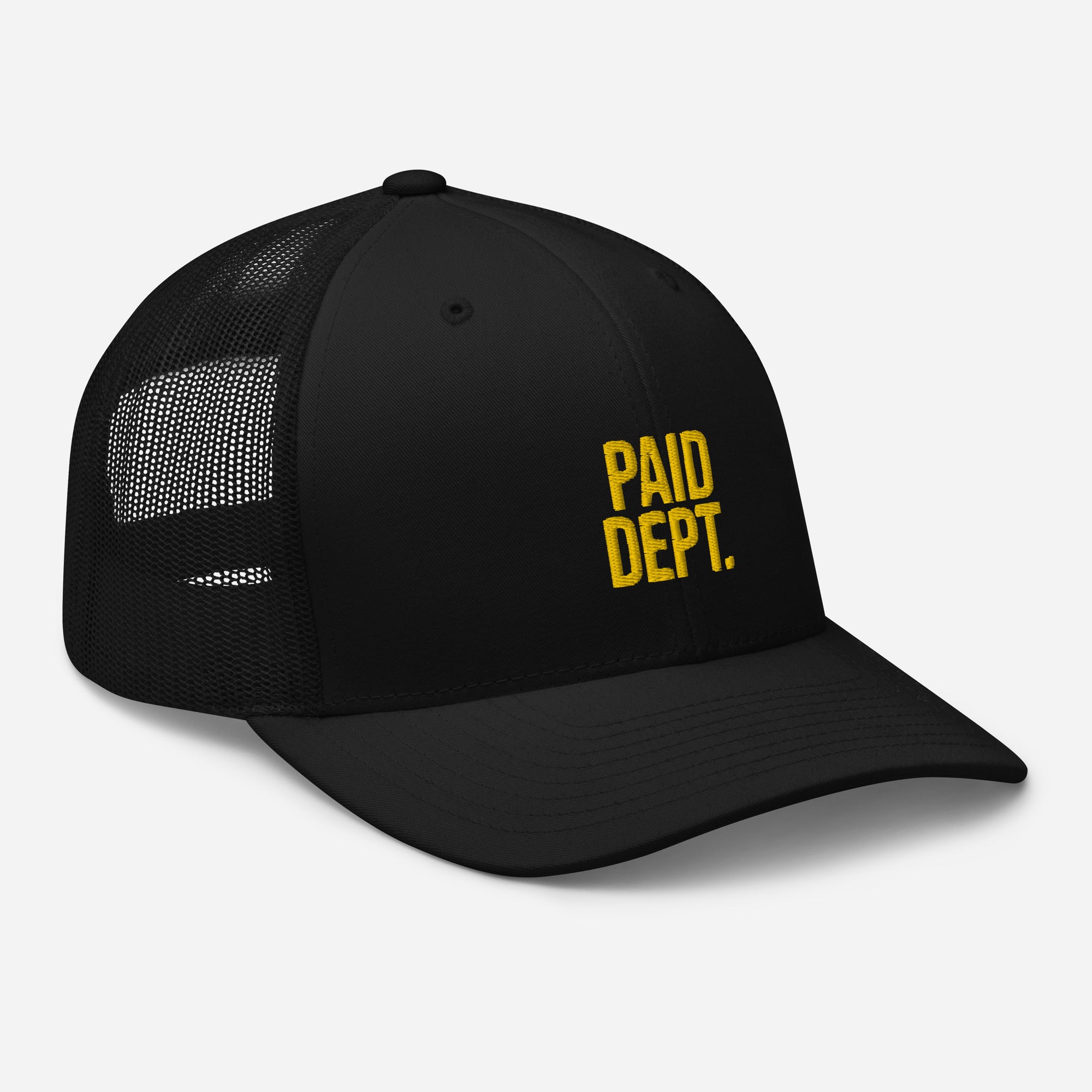 PAID DEPT. Trucker Cap